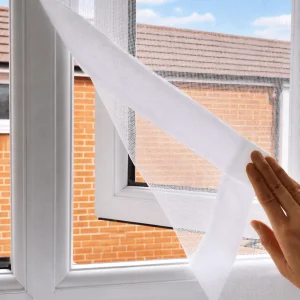 custom cat/fly window mesh screen cover (handmade in the uk) large
